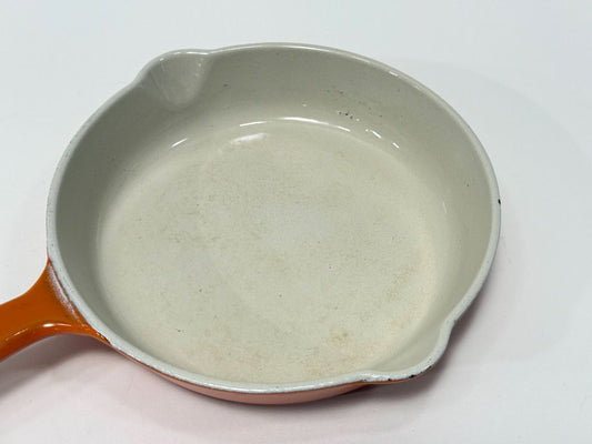 Vintage Cousances Enameled Cast Iron Skillet – Made in France