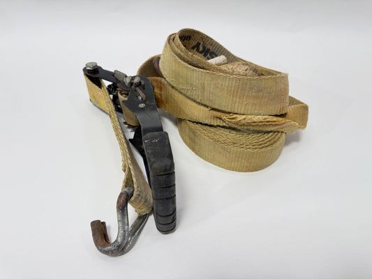 (1) Husky Heavy-Duty Ratchet Strap – 3333 lb Load