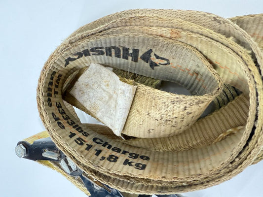 (1) Husky Heavy-Duty Ratchet Strap – 3333 lb Load