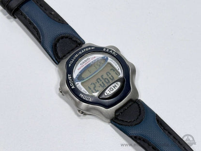 Casio 2182 Illuminator EZADJ Digital Watch 2002 50M WR Alarm Chrono New Battery