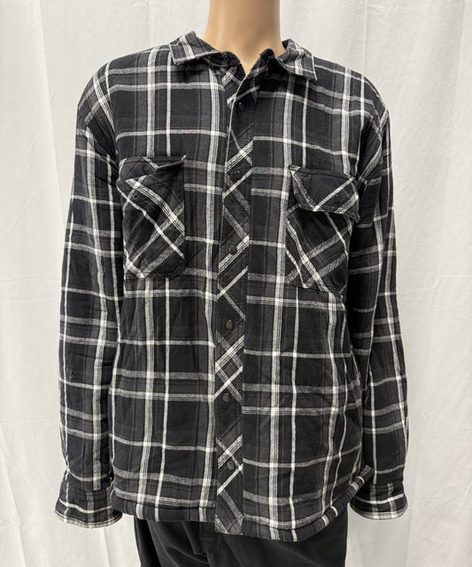 BC Clothing Co. Quilted Flannel Shirt Jacket – XXL