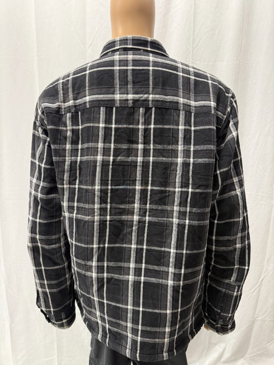 BC Clothing Co. Quilted Flannel Shirt Jacket – XXL