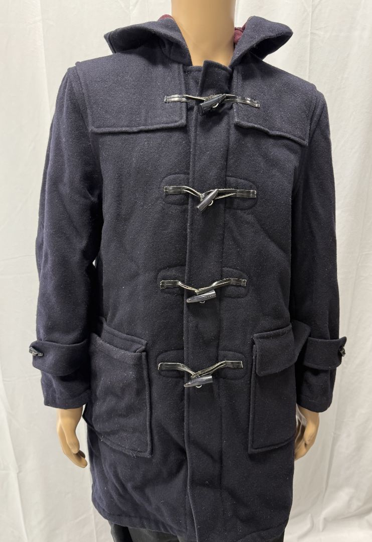 London Fog Wool Toggle Coat – Men’s 38R (Unisex Fit)