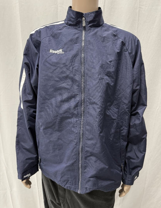 Reebok Hockey Zip-Up Jacket - Navy Blue