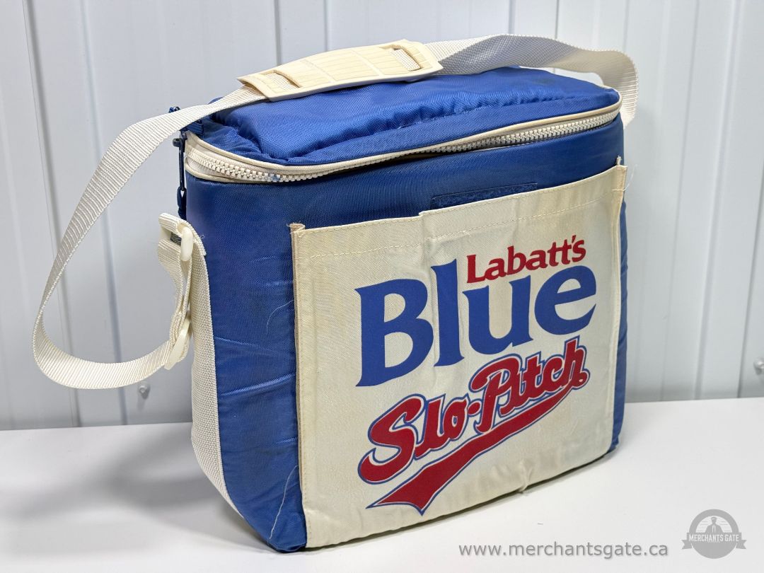 Labatt Blue Slo Pitch Insulated Cooler Bag 16" wide 14" high Soft Sided