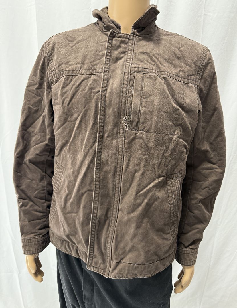 Old Navy Sherpa-Lined Cotton Jacket - Brown