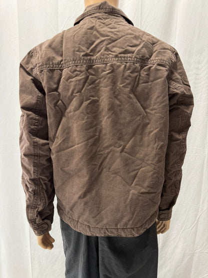 Old Navy Sherpa-Lined Cotton Jacket - Brown