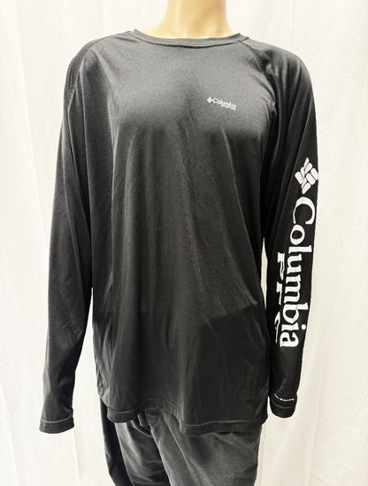 Columbia PFG Omni-Shade Long Sleeve Shirt - Black