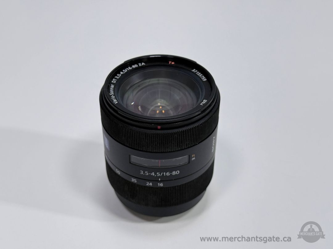 Sony Zeiss Vario-Sonnar T* 16-80mm f/3.5-4.5 DT Lens A-Mount SAL1680Z