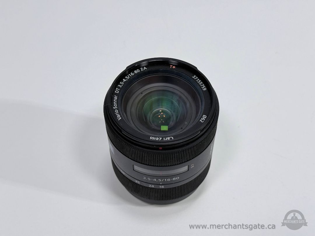 Sony Zeiss Vario-Sonnar T* 16-80mm f/3.5-4.5 DT Lens A-Mount SAL1680Z