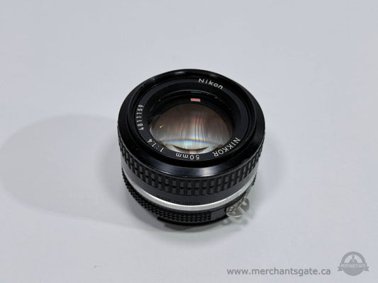 Nikon Nikkor 50mm f/1.4 AI Manual Focus Lens F Mount Made in Japan