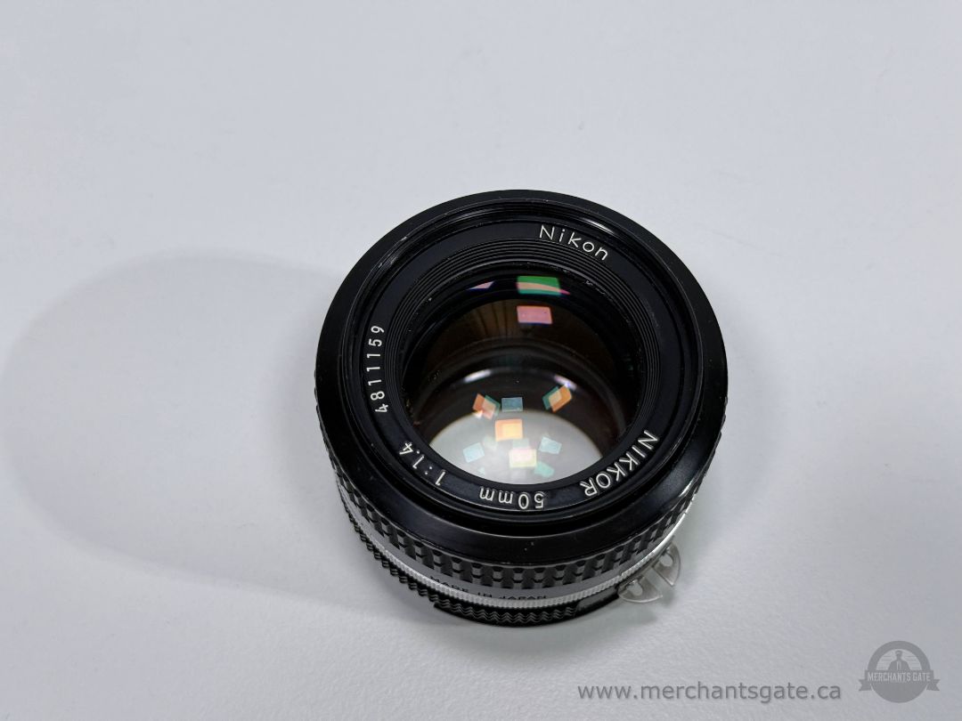 Nikon Nikkor 50mm f/1.4 AI Manual Focus Lens F Mount Made in Japan