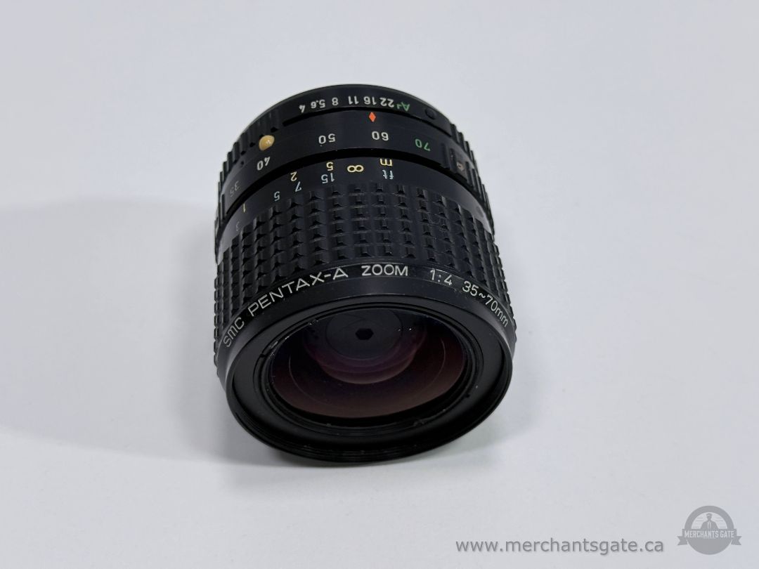 SMC Pentax-A 35-70mm f/4 Zoom Lens K Mount Manual Focus