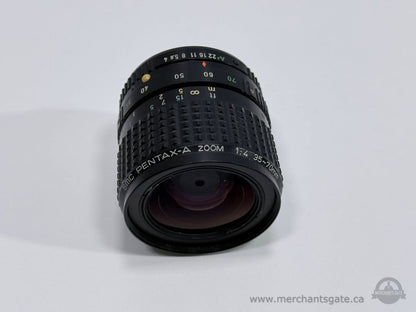 SMC Pentax-A 35-70mm f/4 Zoom Lens K Mount Manual Focus
