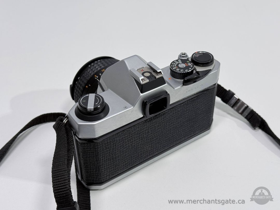 Asahi Pentax K1000 35mm Film Camera w/ Makinon 55mm f/2.8 Lens K Mount