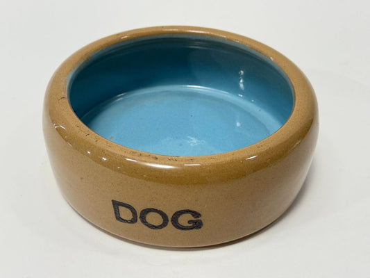 Vintage Ceramic Dog Bowl – Made in England, Because Your Dog Deserves Class