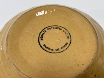 Vintage Medalta Pottery Bowl – 10" x 5”