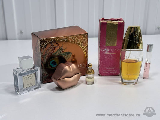 Perfume Lot Estee Lauder Beautiful Vera Wang Embrace Nicole Richie + Minis