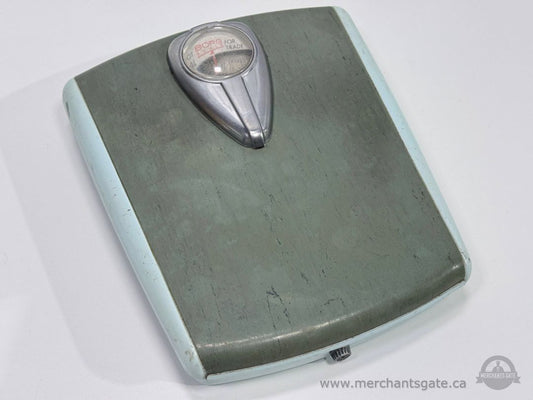Vintage Borg Bathroom Scale Mid Century Mechanical Weight Scale Chicago USA