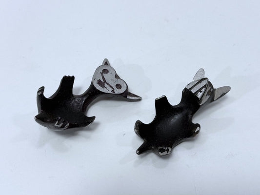 Pair of Vintage Metal Animal Figures by Carol 667