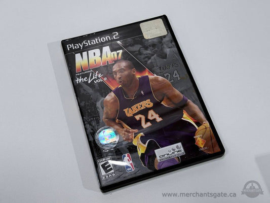 NBA 07 PS2 Game PlayStation 2 Basketball Featuring The Life Vol 2 Sony