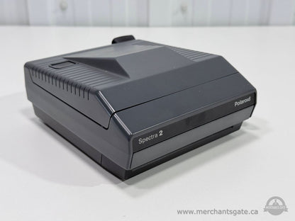 Polaroid Spectra 2 Instant Film Camera Vintage Gray Folding Camera