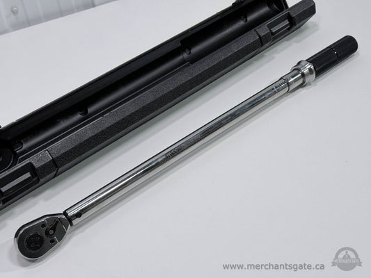 Mastercraft Maximum Torque Wrench 50–250 ft-lbs 1/2" Drive w Case