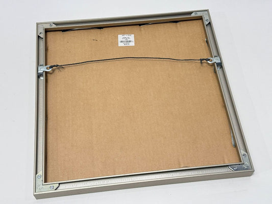 Framed Bernard Vogel Venice Print – “Rio di San Polo” – 13” x 13” Wall Art