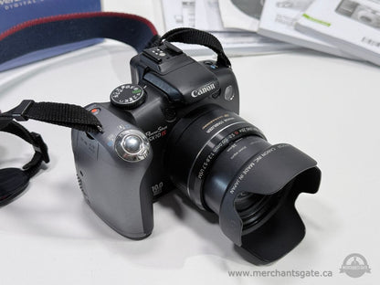 Canon PowerShot SX10 IS 10MP 20x Zoom Digital Camera Bundle