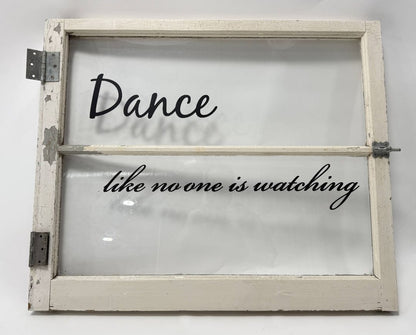 Pair of Rustic Salvaged Window Frames – Chippy Paint, Ready for Upcycle (28” x 33.5”)