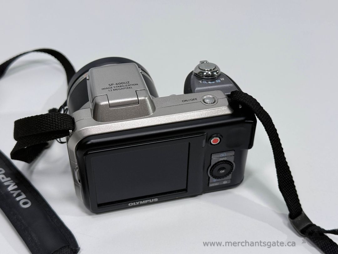 Olympus SP 600UZ Digital Camera 12MP 15x Optical Zoom Image Stabilization