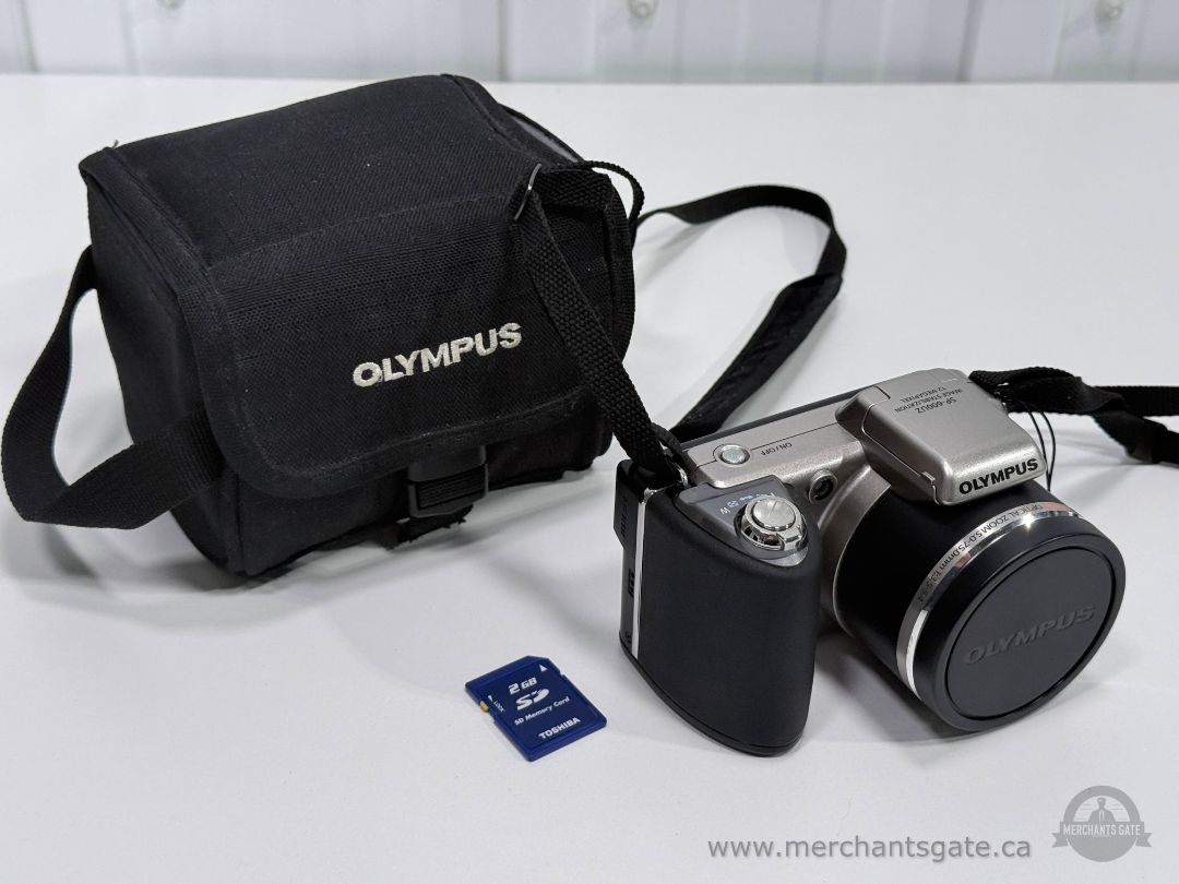 Olympus SP 600UZ Digital Camera 12MP 15x Optical Zoom Image Stabilization