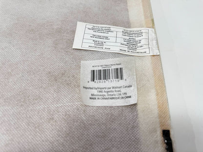 Cream Ribbon Memo Board – 21" x 18" Fabric organizer