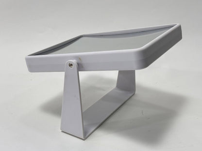 Double-Sided Vanity Mirror – 9x10” with Convex Zoom Side