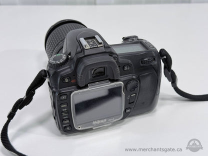 Nikon D80 DSLR Camera w 18-135mm Lens Low Shutter Count 23K Tested