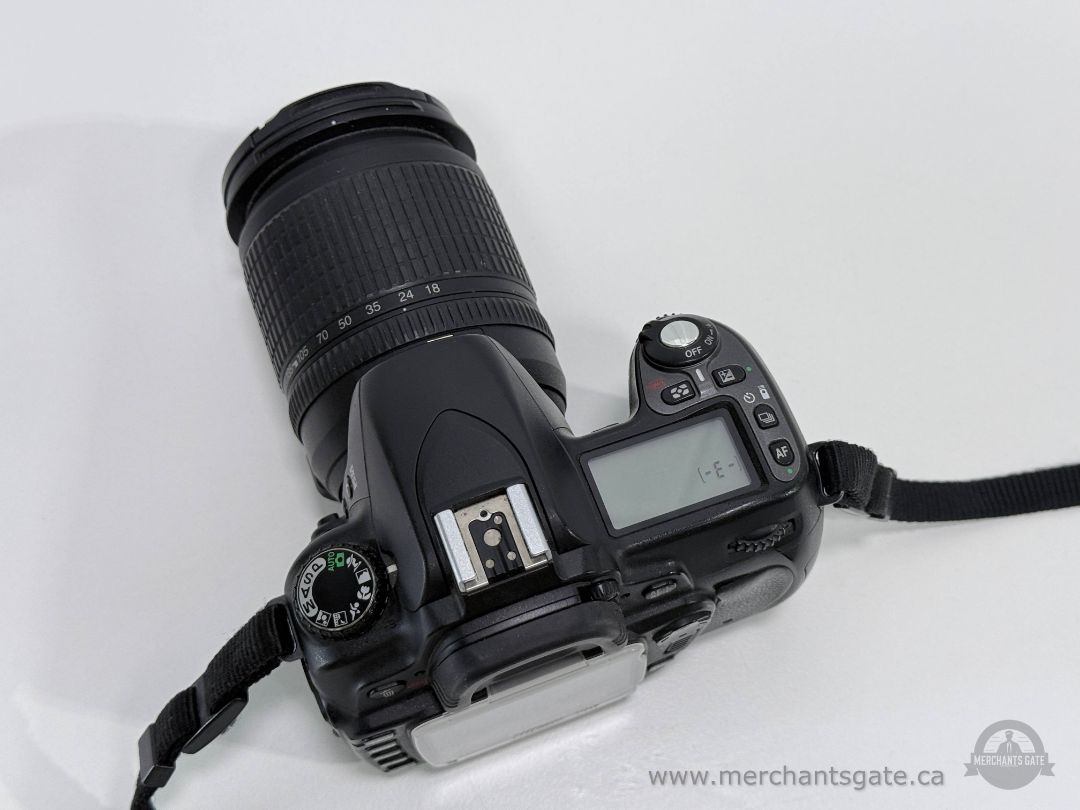Nikon D80 DSLR Camera w 18-135mm Lens Low Shutter Count 23K Tested
