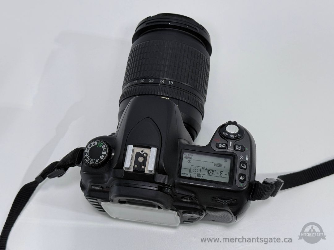 Nikon D80 DSLR Camera w 18-135mm Lens Low Shutter Count 23K Tested