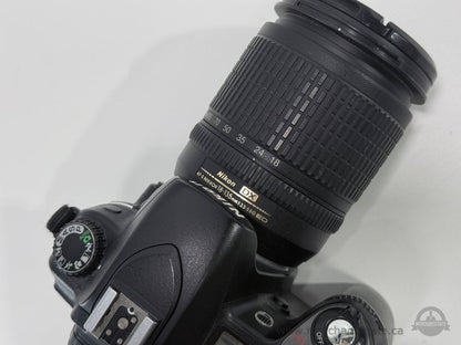 Nikon D80 DSLR Camera w 18-135mm Lens Low Shutter Count 23K Tested
