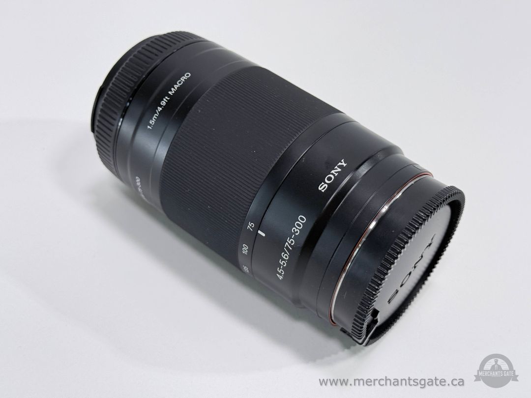 Sony 75-300mm f/4.5-5.6 Telephoto Lens SAL75300 A-Mount DSLR