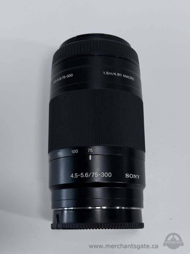 Sony 75-300mm f/4.5-5.6 Telephoto Lens SAL75300 A-Mount DSLR