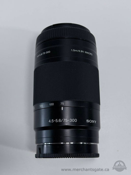 Sony 75-300mm f/4.5-5.6 Telephoto Lens SAL75300 A-Mount DSLR