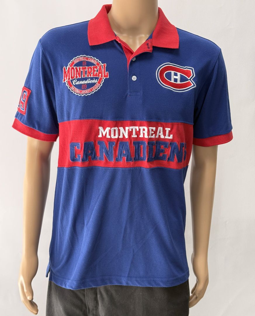 Montreal Canadiens NHL Polo Shirt – Size L – official Licensed