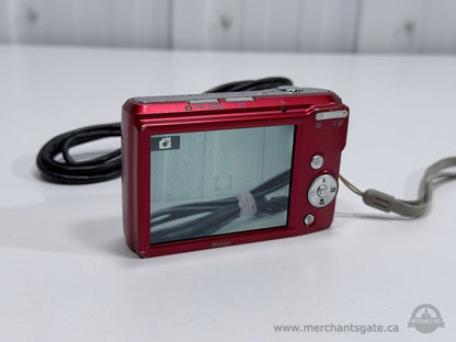 Nikon Coolpix L18 Red Digital Camera 8MP 3x Zoom Tested Working