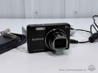 Fujifilm FinePix J250 Digital Camera 10MP 5x Zoom w/ Charger Tested