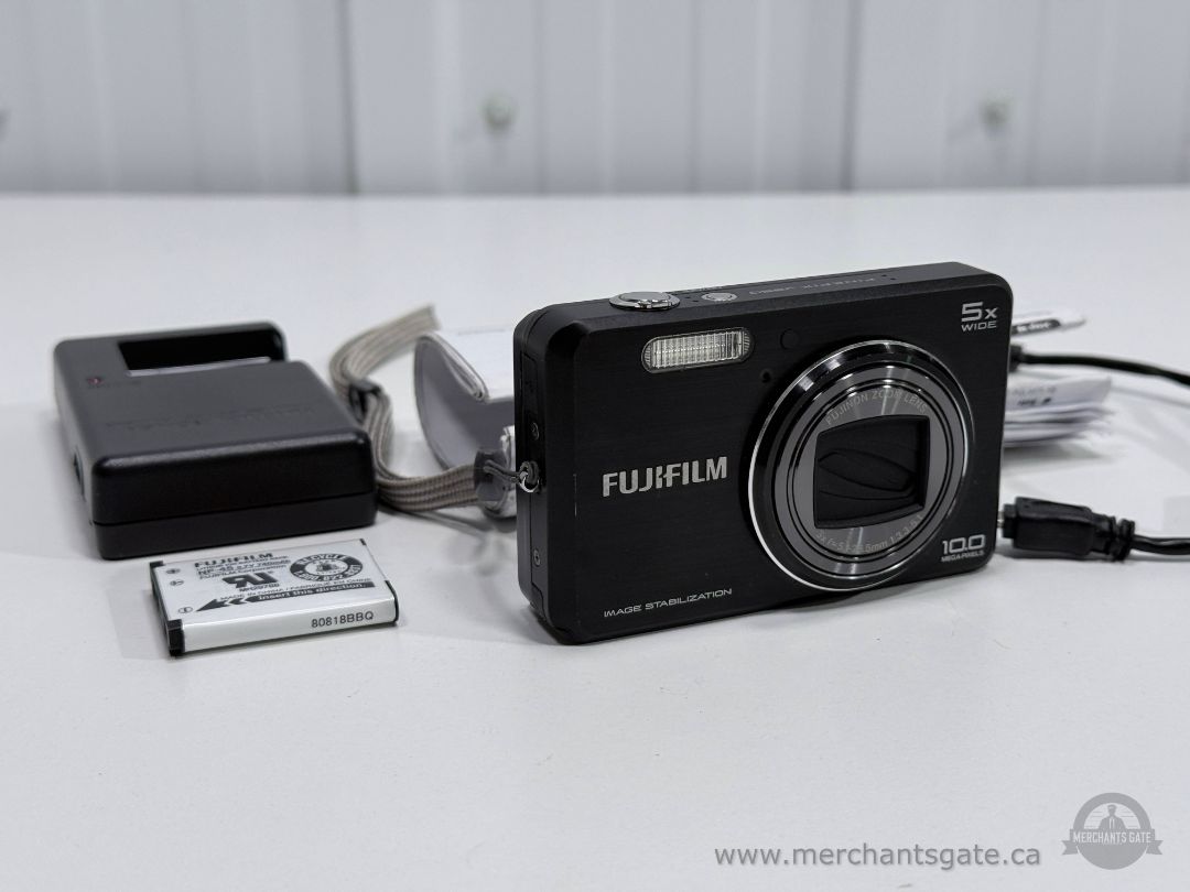 Fujifilm FinePix J250 Digital Camera 10MP 5x Zoom w/ Charger Tested