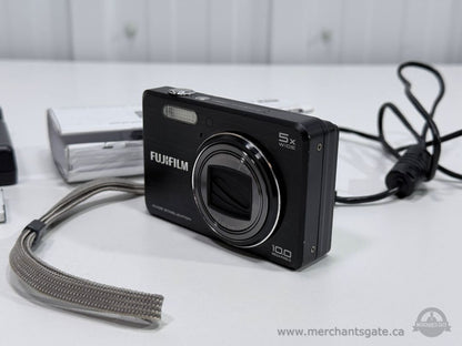 Fujifilm FinePix J250 Digital Camera 10MP 5x Zoom w/ Charger Tested