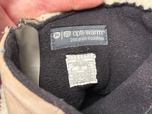 Merrell Encore Stone Winter Boots – Size 8