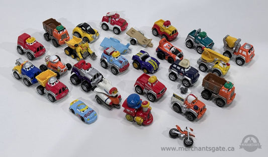 Tonka Chuck & Friends Diecast Vehicle Lot 26 Pieces Construction Trucks Cars