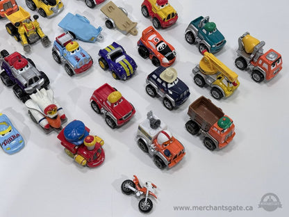 Tonka Chuck & Friends Diecast Vehicle Lot 26 Pieces Construction Trucks Cars
