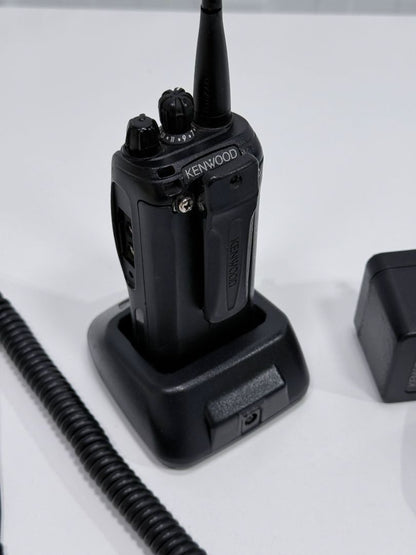 Kenwood TK-3302 UHF Two Way Radio with Charger Mic Walkie Talkie